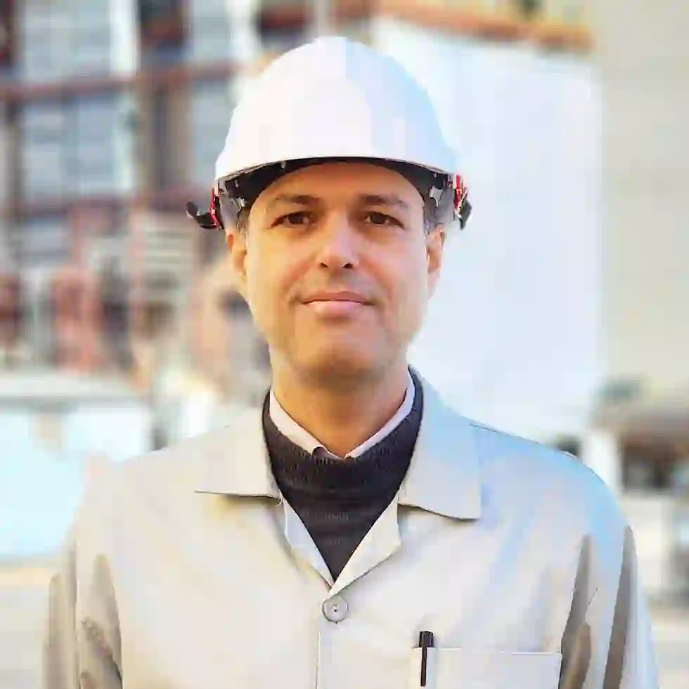 آقای مهندس کاظم زادگان مدیر بخش H.S.E شرکت پلی اکریل ایران